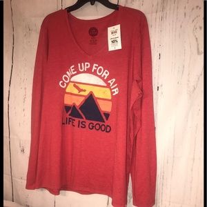 Life Is Good Tops - Life is good Shirt ladies xxl Life Is Good Tops - Life is good Shirt ladies xxl